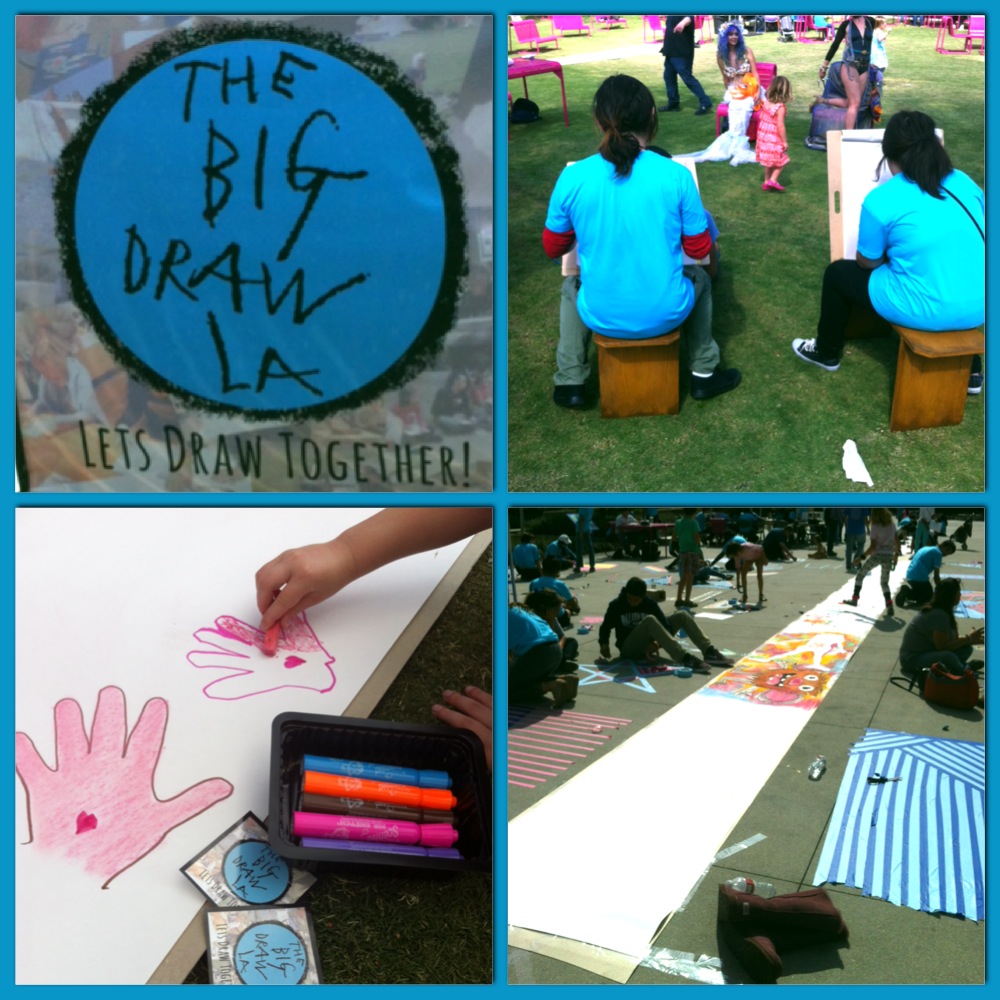 Drawing Fun With The Big Draw LA