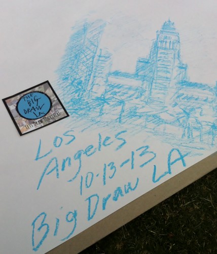 Drawing for Kids Big Draw LA Sketch